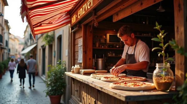 Les délices artisanaux du kiosque à pizzas à lesneven