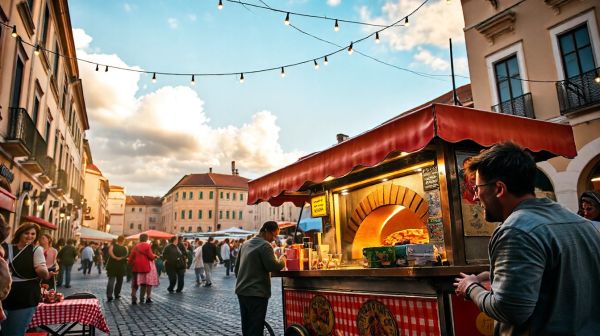 Savourez les tacos gourmets du kiosque à pizzas à lesneven