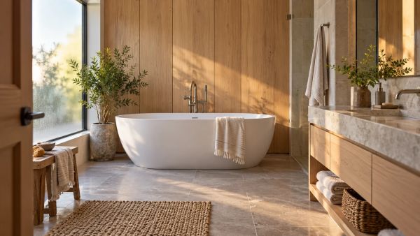 Top raisons d’intégrer des panneaux muraux dans votre salle de bain